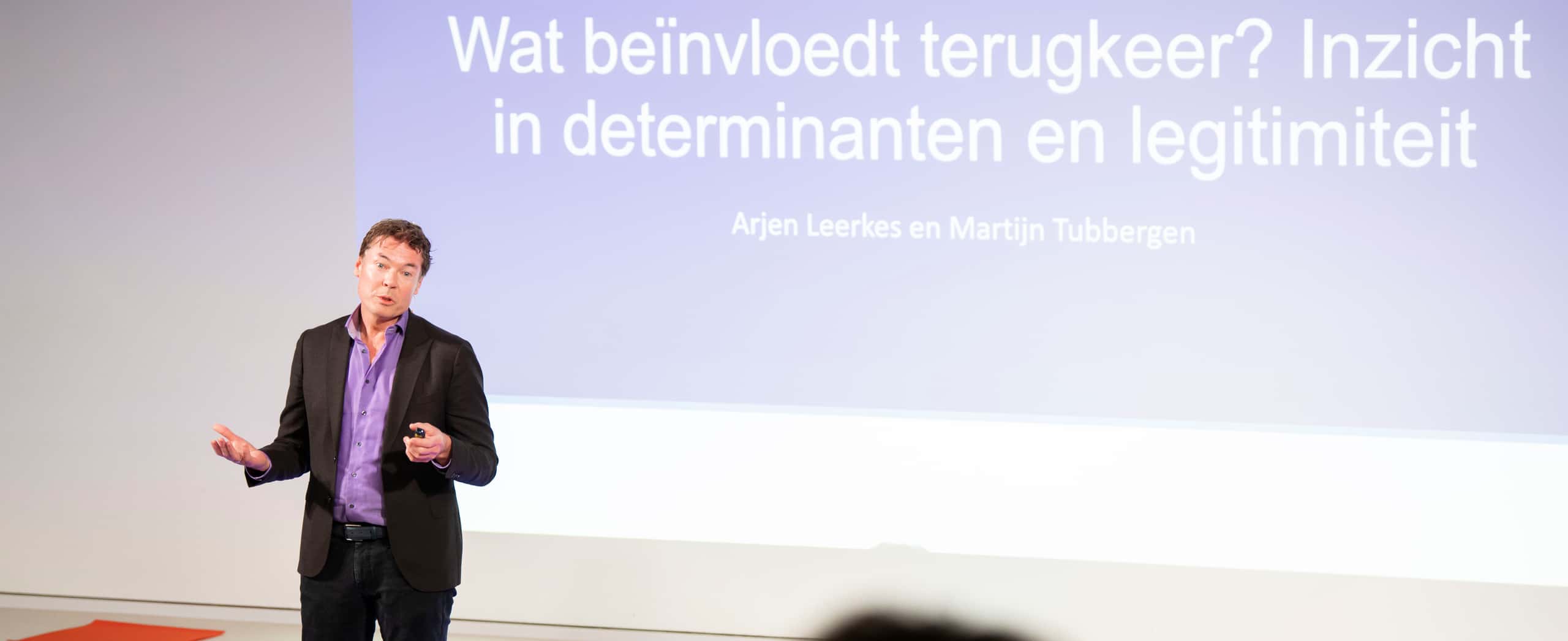 Martijn Tubbergen voor de zaal