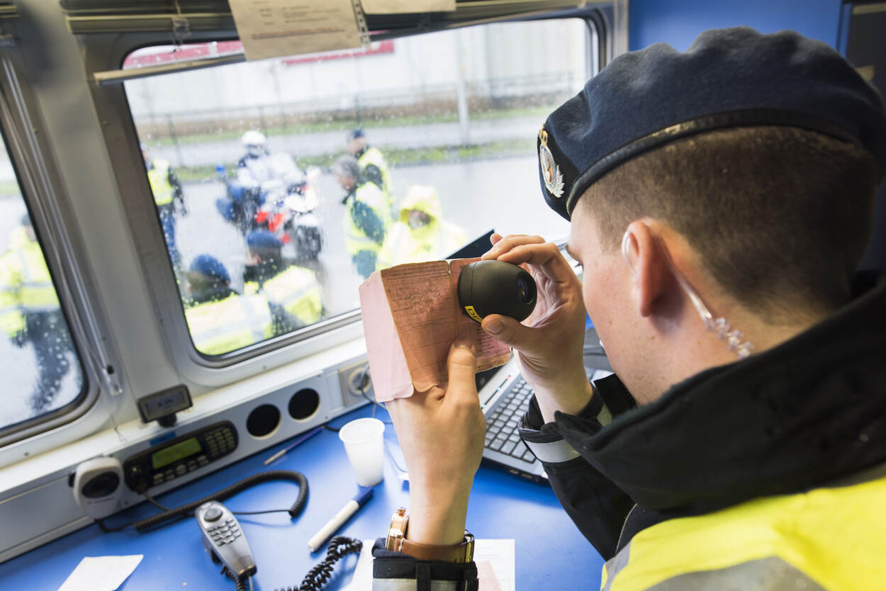 Controle van papieren